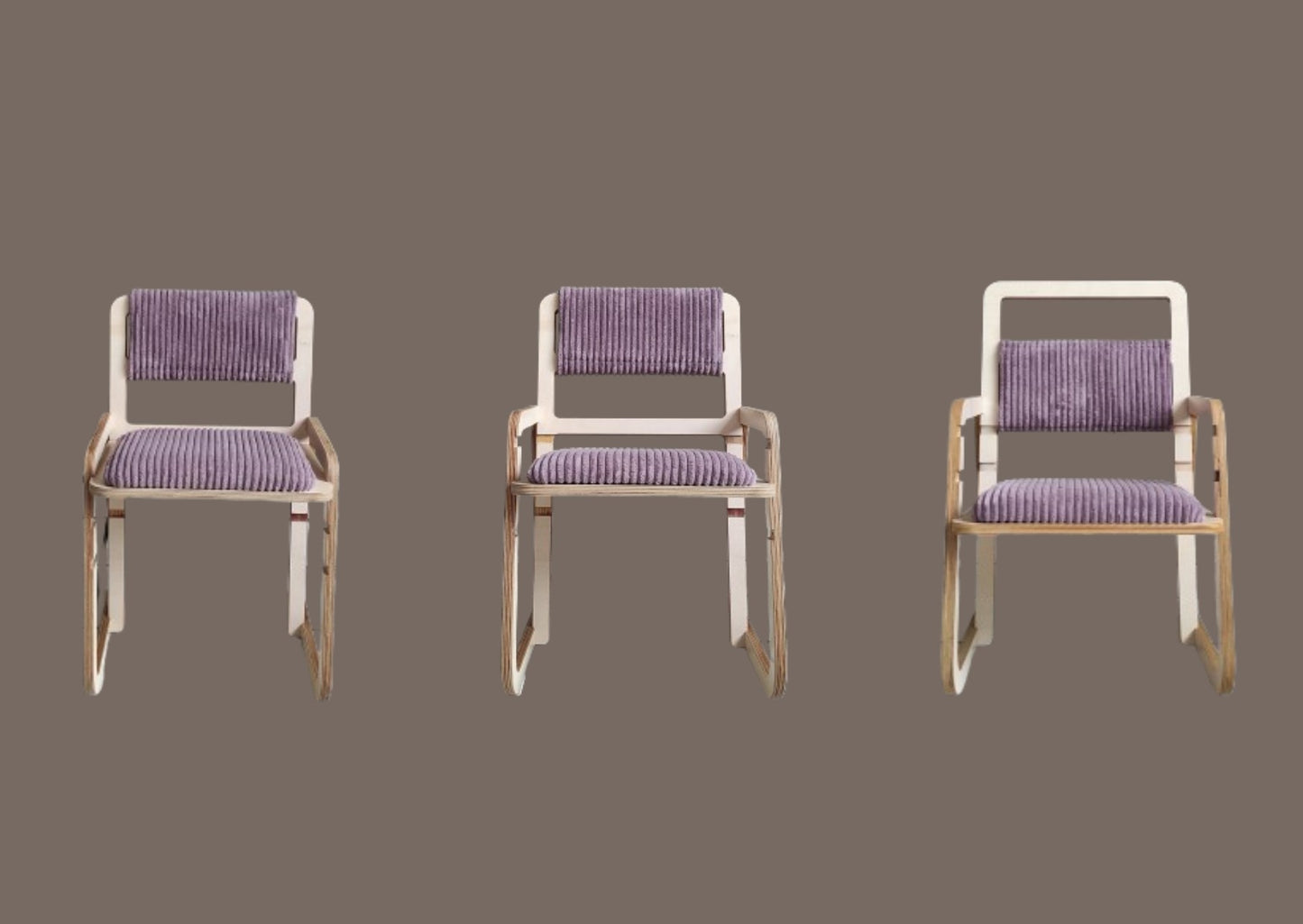 Adjustable Children Chair Julle - Cannon Pink