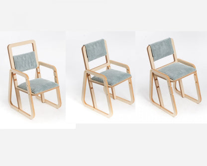 Adjustable Children Chair Julle - Mint Green