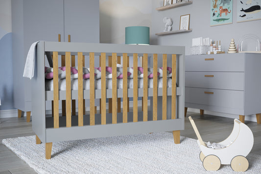 Baby Bed Kubi - Grey