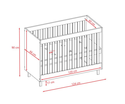 Baby Bed Kubi - White