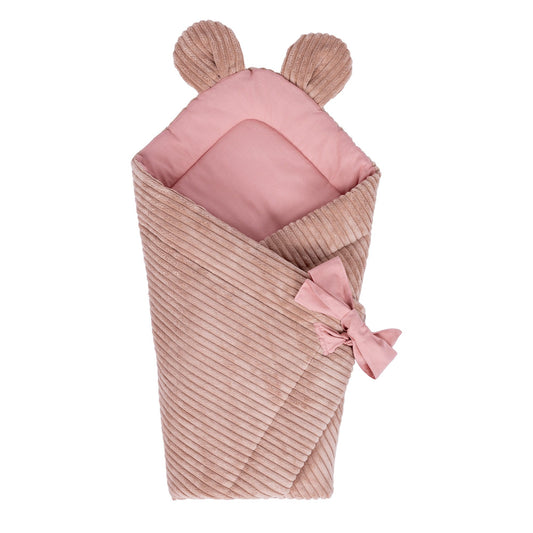 Baby Swaddle Wrap for Sleeping and Cuddling – Powder Pink
