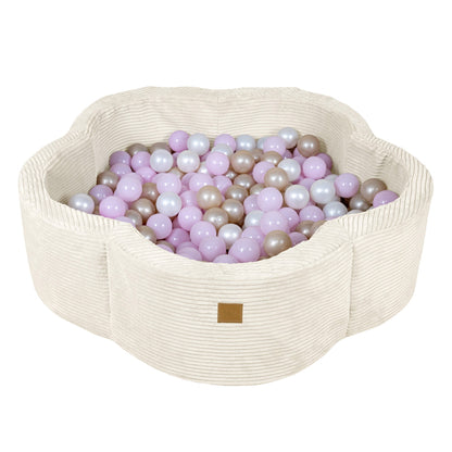 Foam Baby Ball Pit - Aesthetic Vanilla Flower