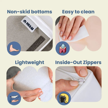 Soft Play 6 Foam Block Set - Multicolor Explorer