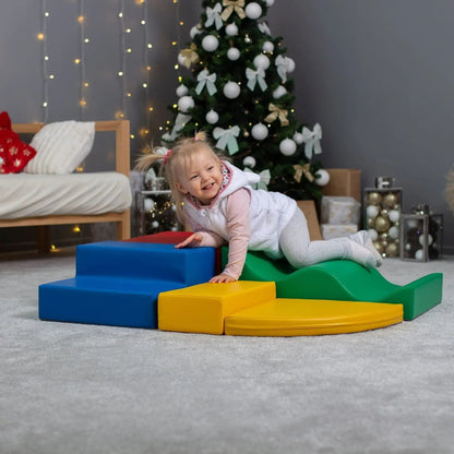 Soft Play 6 Foam Block Set - Multicolor Explorer