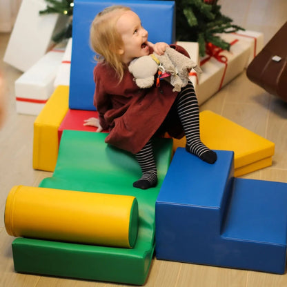 Soft Play 6 Foam Block Set - Multicolor Explorer