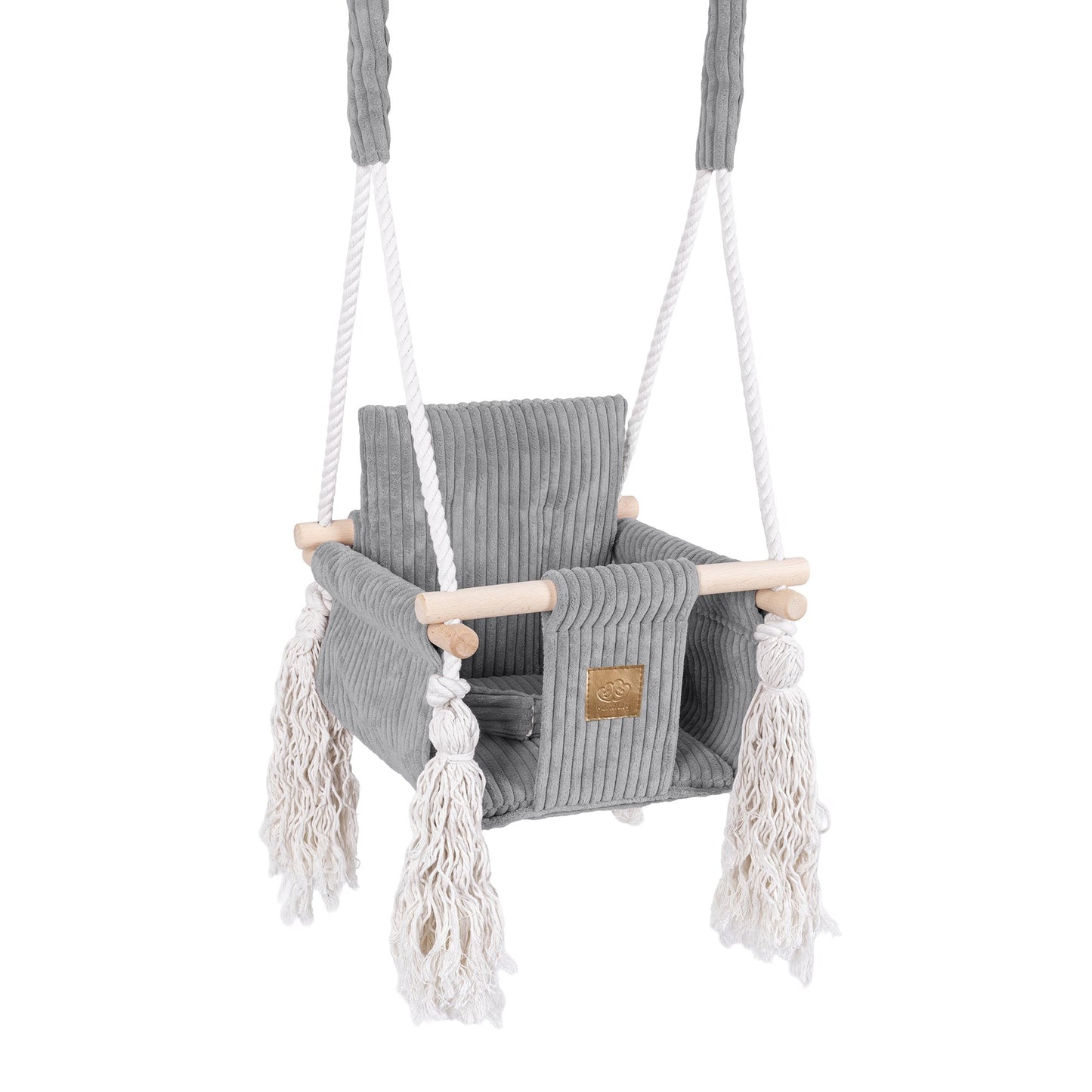 Indoor Baby Swing, Square - Grey