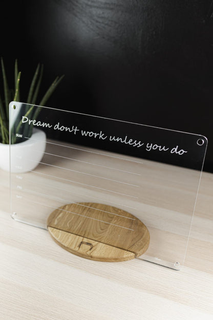 LUULA Acrylic Board - School Planner