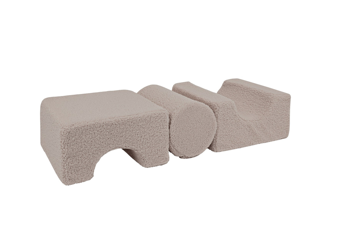 MeowBaby® Bearly Shape Set with 3 Elements - Gray