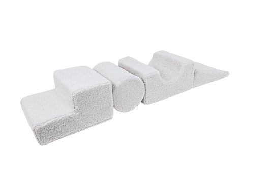 MeowBaby® Bearly Shape Set with 4 Elements - White