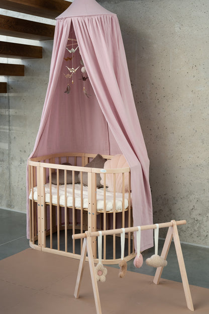 Organic Cotton Canopy - Baby Pink