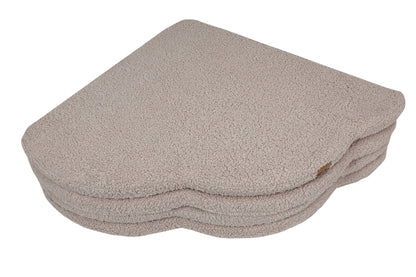 Play Mat for Kids - Cloud Shaped Bearly Light Grey