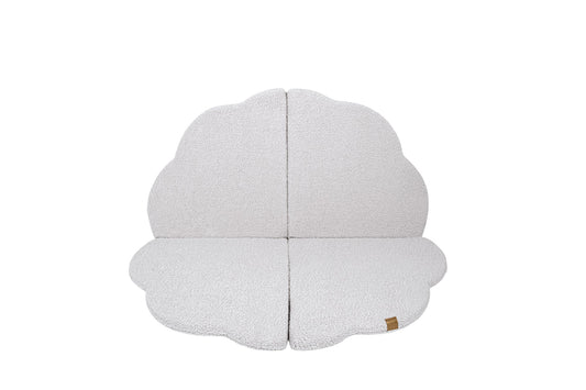 Play Mat for Kids - Cloud Shaped Bearly White