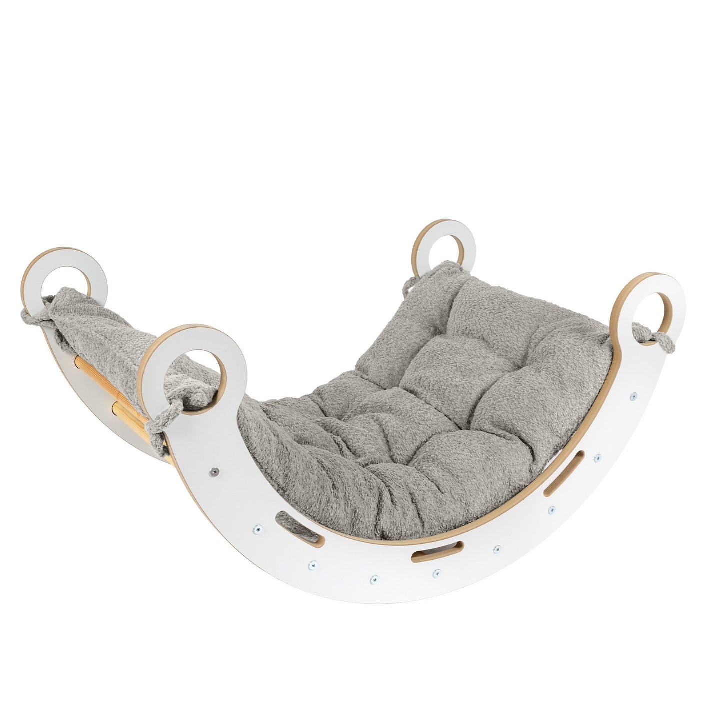 Snug Rocker for Kids - Tan Beige Pillow