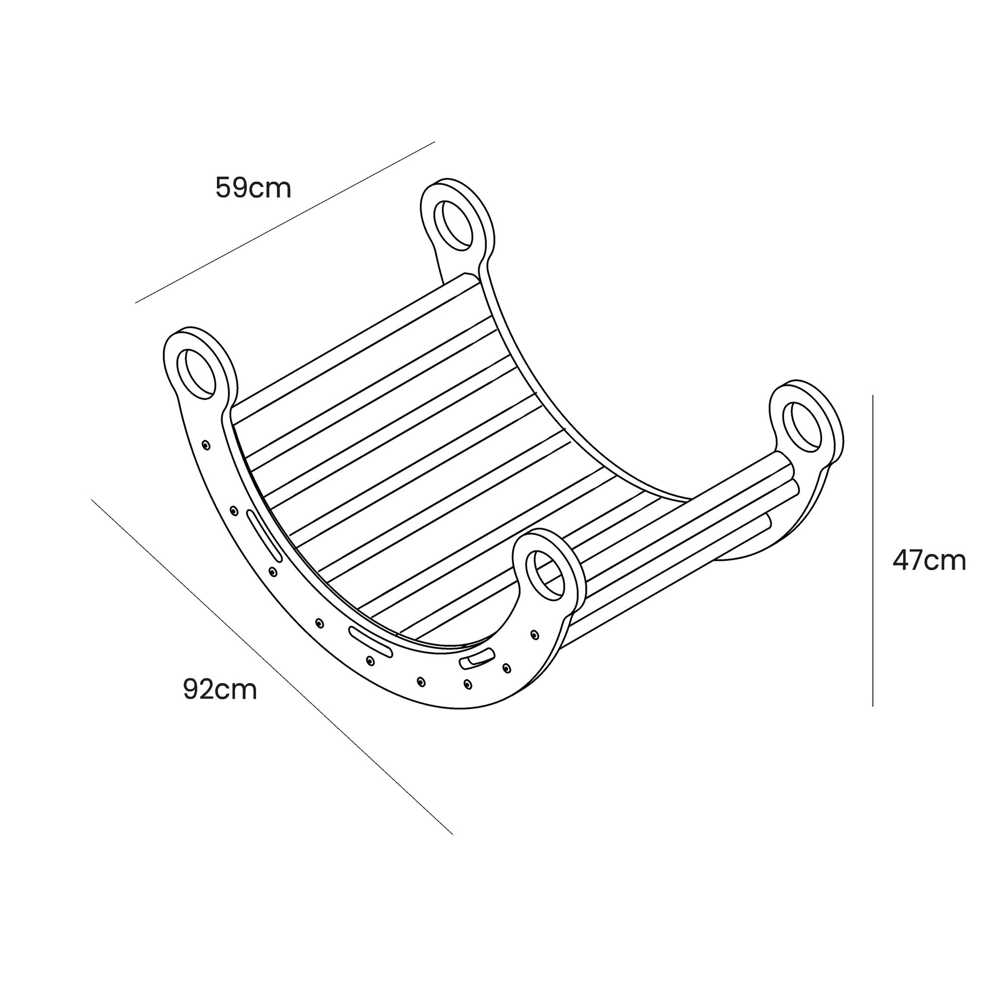 Snug Rocker for Kids - Fresh Mint Pillow