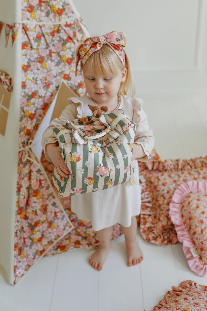 Teepee Tent - Green Garden